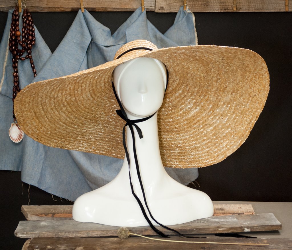 hat, straw hat - Fandacsia
