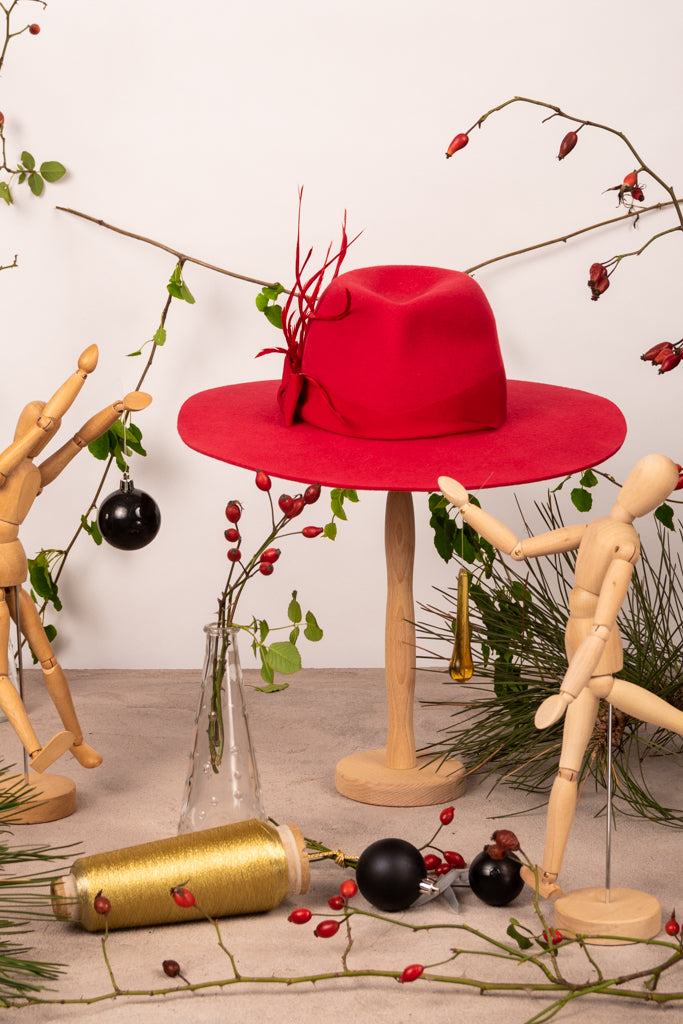 Flame fedora