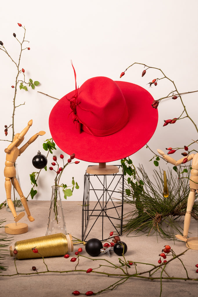 Flame fedora