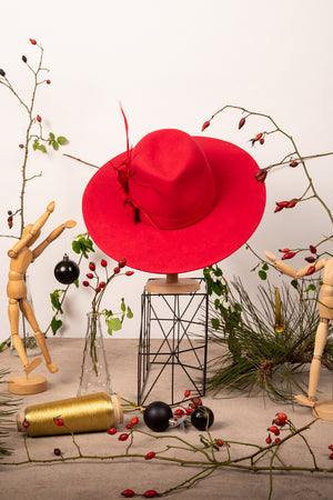 Flame fedora