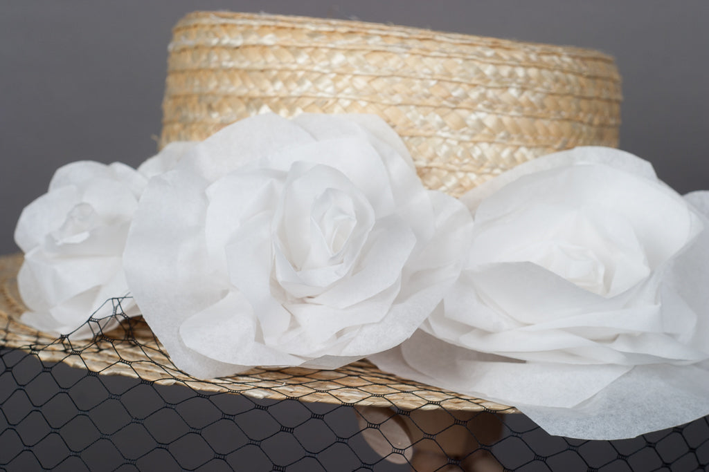 Les roses blanches